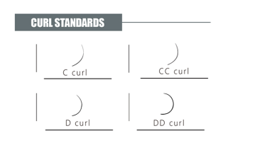 Preview: Unique Easy Fanning Lashes 0,05 / D-Curl / Mix